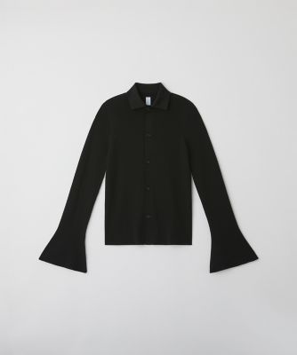 HIGH GAUGE LONG BELL SLEEVE SHIRT