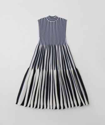 CASCADES SLEEVELESS TIERED MINI