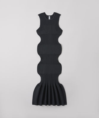 FLUTED SLEEVELESS MERMAID DRESS | CFCL