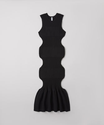 ＜CFCL (Women)＞ＦＬＵＴＥＤ　ＳＬＥＥＶＥＬＥＳＳ　ＭＥＲＭＡＩＤ　ＤＲＥＳＳ