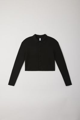 ＜CFCL (Women)＞ＣＡＳＨＭＥＲＥ　ＳＩＬＫ　ＣＲＯＰＰＥＤ　ＳＨＩＲＴ　ＣＡＲＤＩＧＡＮ