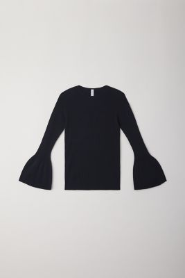 SOFT PORTRAIT BELL SLEEVE TOP | CFCL  