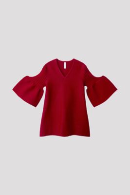 ＰＯＴＴＥＲＹ　ＳＨＯＲＴ　ＢＥＬＬ　ＳＬＥＥＶＥ　ＦＬＡＲＥ　ＴＯＰ