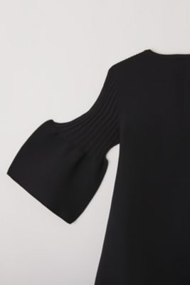 ＰＯＴＴＥＲＹ　ＳＨＯＲＴ　ＢＥＬＬ　ＳＬＥＥＶＥ　ＦＬＡＲＥ　ＴＯＰ