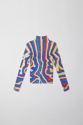 【SALE】CFCL (Women)/シーエフシーエル SILK CHUSEN LONG SLEEVE TOP CF009KN130 WHITE MULT トップス【三越伊勢丹/公式】