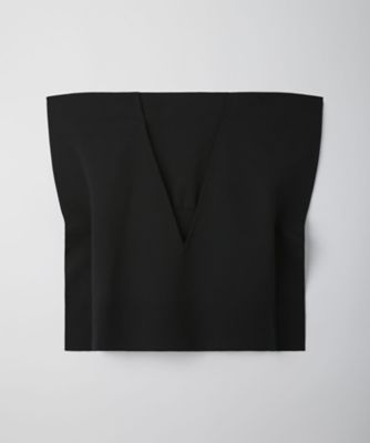 CFCL (Women)/シーエフシーエル MILAN CREASE V-NECK SLEEVELESS TOP CF009KN180