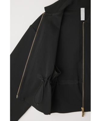 MILAN STAND FALL COLLAR ZIP BLOUSON