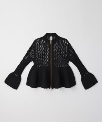 POTTERY LOW GAUGE ZIP CARDIGAN