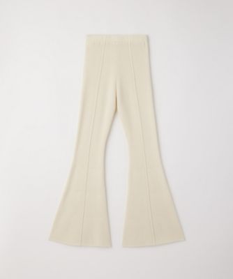 【美品】ボーダーズアットバルコニー ツイード テーパードパンツ フリンジ 美品】ボーダーズアットバルコニー ツイード テーパードパンツ