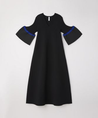 CFCL (Women)/シーエフシーエル POTTERY SHORT BELL SLEEVE FLARE DRESS CF010KH034 199M BLACK MULTI ワンピース・ドレス【三越伊勢丹/公式】