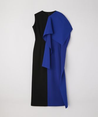 CFCL (Women)/シーエフシーエル AC MILAN CREASE SLEEVELESS DRESS CF010KH044 199M BLACK MULTI ワンピース・ドレス【三越伊勢丹/公式】