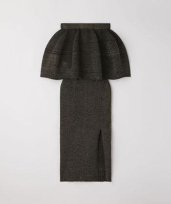 CFCL (Women)/シーエフシーエル POTTERY GLITTER LAYERED DRESS CF010KH066JM00 199G BLACK-GOLD ワンピース・ドレス【三越伊勢丹/公式】