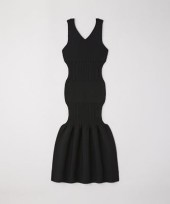 ＜CFCL (Women)＞ＦＬＵＴＥＤ　ＶーＮＥＣＫ　ＳＬＥＥＶＥＬＥＳＳ　ＭＥＲＭＡＩＤ　ＤＲＥＳＳ　ＣＦ０１０ＫＨ１１９