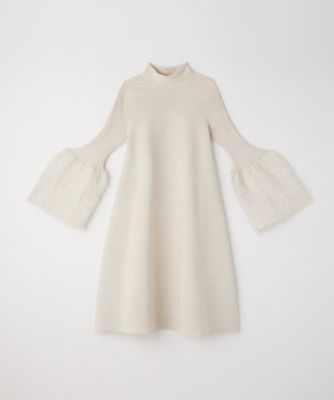 ＜CFCL (Women)＞ＰＯＴＴＥＲＹ　ＰＩＬＥ　ＧＬＩＴＴＥＲ　ＬＯＮＧ　ＢＥＬＬ　ＳＬＥＥＶＥ　ＦＬＡＲＥ　ＭＩＮＩ　ＤＲＥＳＳ　ＣＦ０１０ＫＨ１８０ＪＰ００