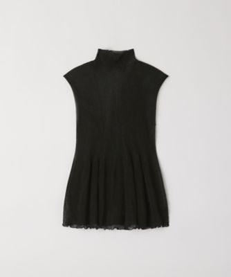 CFCL (Women)/シーエフシーエル ＨＹＰＨＡ　ＬＵＣＥＮＴ　ＧＬＩＴＴＥＲ　ＳＬＥＥＶＥＬＥＳＳ　ＴＯＰ　ＣＦ０１０ＫＮ０６０