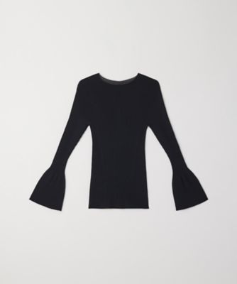 SOFT PORTRAIT LONG BELL SLEEVE TOP