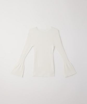 CFCL (Women)/シーエフシーエル SOFT PORTRAIT LONG BELL SLEEVE TOP CF010KN153 002N WHITE トップス【三越伊勢丹/公式】