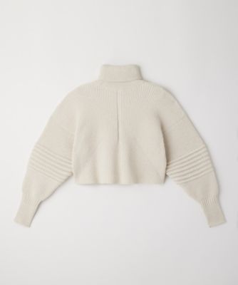 LOW GAUGE GLITTER HIGHNECK CROPPED