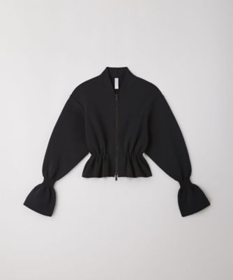 MILAN MARIE SLEEVE CROPPED ZIP