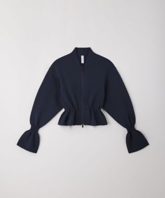 MILAN MARIE SLEEVE CROPPED ZIP