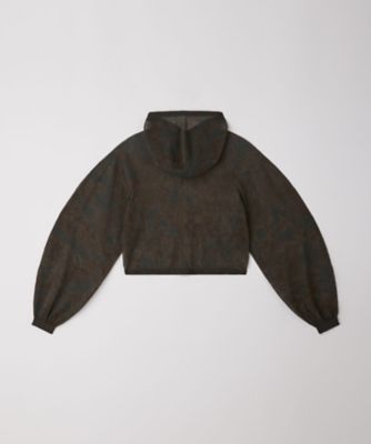 CFCLトップス DYEING TC LUCENT CROPPED HOODIE 6S