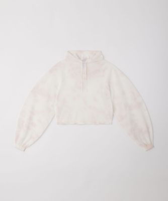 DYEING TC LUCENT CROPPED HOODIE 6S
