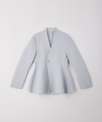 SHAWL COLLAR MELTON JACKET ボーダーズアットバルコニー BD2421-3B-32-BLACK_1