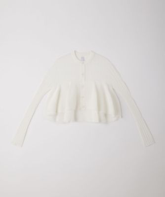 【フォロー割適用】Masaki Matsushima Cardigan Velo TC POTTERY BUST FLARE CARDIGAN 6F