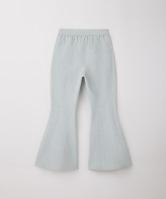 SOFT HYPHA GLITTER TIGHT FLARE