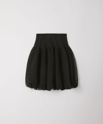 CFCL OVERWRAPPED POTTERY MINI SKIRT ブラック OVERWRAPPED POTTERY MINI SKIRT 6S