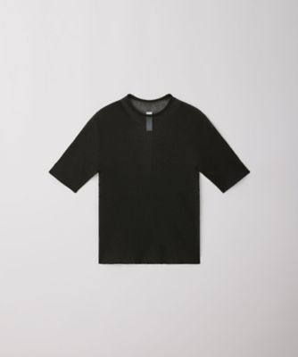 ＜CFCL (Women)＞ＰＯＲＴＲＡＩＴ　ＬＵＣＥＮＴ　ＳＨＯＲＴ　ＳＬＥＥＶＥ　ＴＯＰ　６Ｓ／ＣＦ０１１ＫＮ１４１