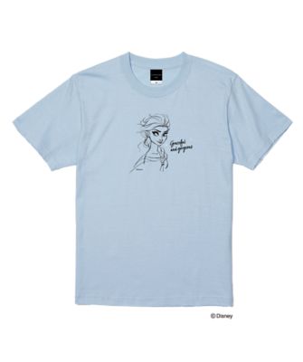 ＜Disney＞★アナと雪の女王／エルサ／スケッチデザイン／Ｔシャツ