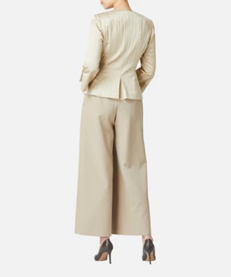 ストレッチクレープワイドパンツ　ＣＰ５５０１
