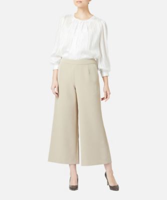 ストレッチクレープワイドパンツ　ＣＰ５５０１