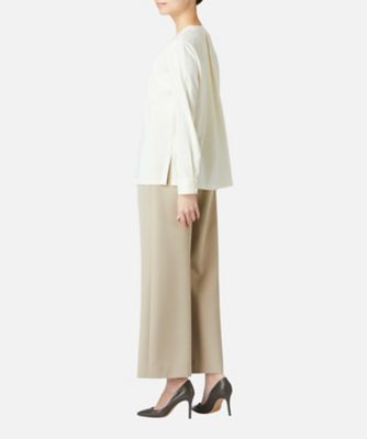 ストレッチクレープワイドパンツ　ＣＰ５５０１