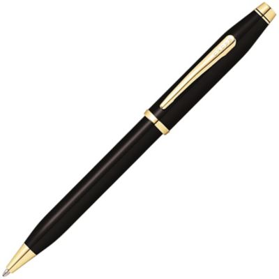 [Name] CENTURY II Black Lacquer Ballpoint Pen