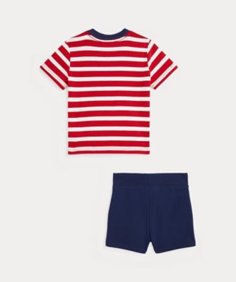 POLO RALPH LAUREN 90cm Tシャツ・ショートパンツセット Polo Ralph Lauren ポロシャツとショートパンツセット 90サイズ