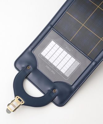 【２０２６年３月中旬以降届】ランドセル　タータンチェックコレクション　ネイビー