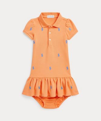 POLO RALPH LAUREN CHILDRENS WEAR /ポロ ラルフ ローレン チルドレンズウェア Ｐｏｌｏ　ポニー　メッシュ　ポロ　ドレス＆ブルマー　ＣＷＰＯＤＲＳＦ３Ｄ２０６４１