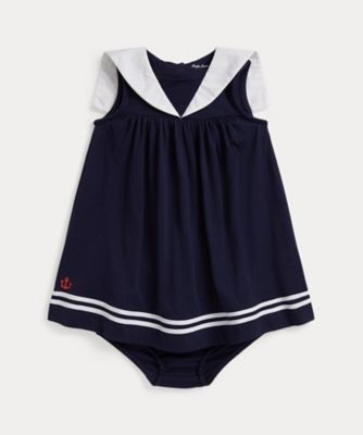 POLO RALPH LAUREN CHILDRENS WEAR /ポロ ラルフ ローレン チルドレンズウェア コットン ジャージー セール ドレス&ブルマー CWPODRSF3D20677