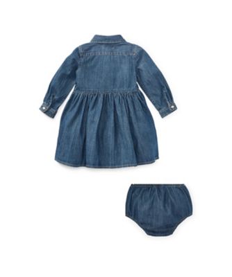 シアード デニム シャツドレス | POLO RALPH LAUREN CHILDRENS WEAR 
