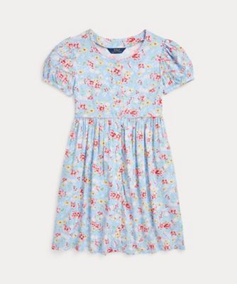 ＜POLO RALPH LAUREN CHILDRENS WEAR ＞フローラル　エンパイアウエスト　ドレス　ＣＷＰＯＤＲＳＧ３Ｄ２０９８７