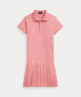 ＜POLO RALPH LAUREN CHILDRENS WEAR ＞Ｐｏｌｏ　ポニー　ストレッチ　メッシュ　ポロ　ドレス　ＣＷＰＯＤＲＳＧ３Ｄ２１０２６