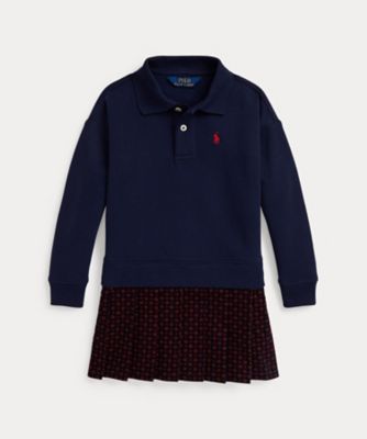 ポロラルフローレン ケーブルニット コットン Polo ドレス 現行 XL ケーブルニット コットン Polo ミディ ドレス | ポロ ラルフ