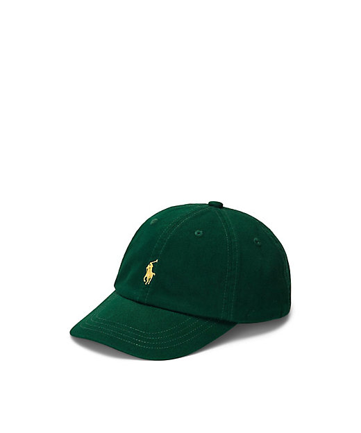 ＜三越伊勢丹/公式＞ ラルフ ローレン チルドレンズウェア コットン チノ ボール キャップ 300グリーン 帽子