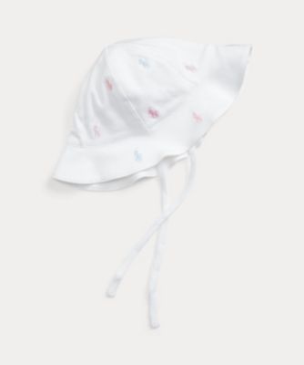 ＜POLO RALPH LAUREN CHILDRENS WEAR ＞Ｐｏｌｏ　ポニー　コットン　インターロック　ハット
