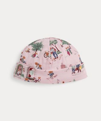 Polo ベア コットン インターロック ビーニー