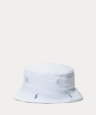 ＜POLO RALPH LAUREN CHILDRENS WEAR ＞Ｐｏｌｏ　ポニー　コットン　インターロック　ハット　ＣＷＰＯＨＧＳＩＪ４２００７７