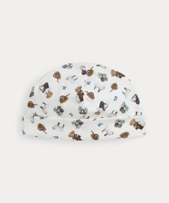 POLO RALPH LAUREN CHILDRENS WEAR /ポロ ラルフ ローレン チルドレンズウェア Polo ベア コットン インターロック ビーニー