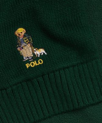 Polo ベア コットン マフラー CWPOHGSYJ320058